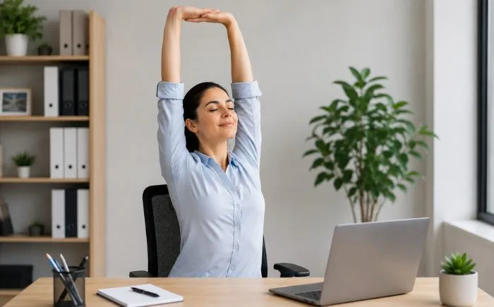 Overhead Reach Stretch